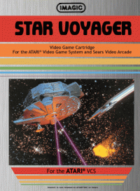 Star Voyager Atari 2600 US box art